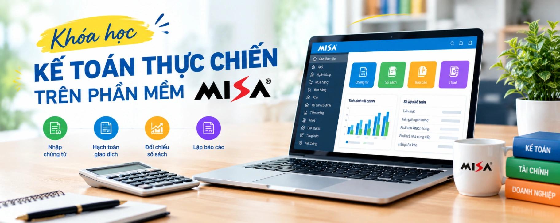 Kế toán thực chiến trên phần mềm Misa